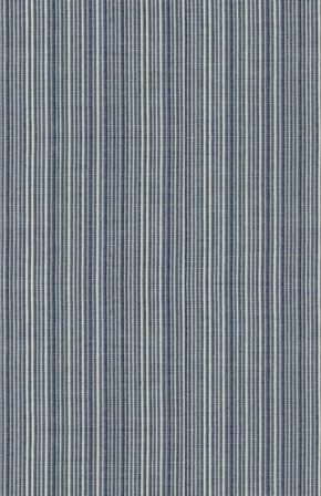 The Strand’s ocean estate properties will make you feel right at home on Cooper Jack Bay beach with furniture packages featuring fine materials like this blue and white striped fabric.