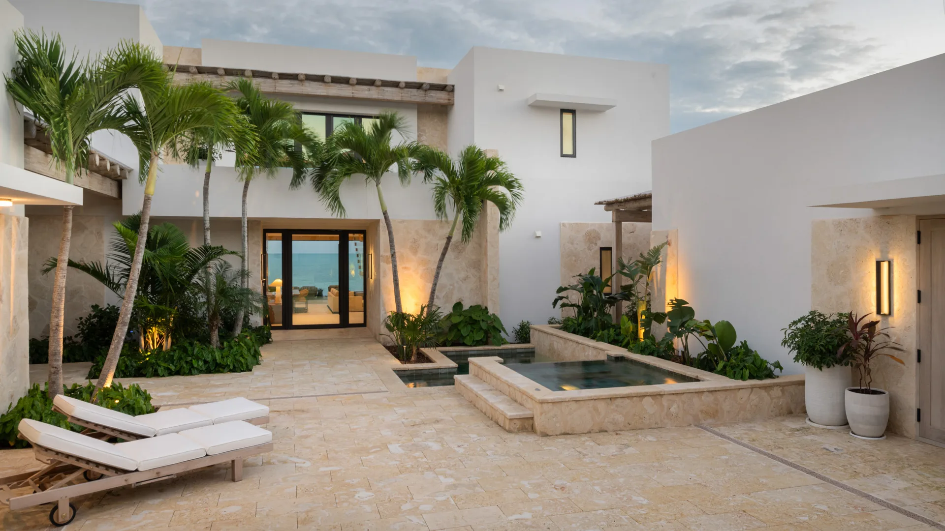 exterior of Luxury real estate turks and caicos